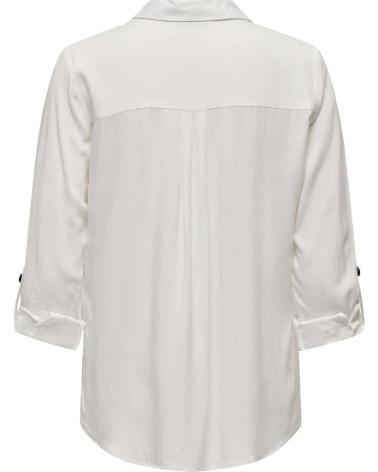 ONLY CAMISA EN PARA MUJER BLANCO