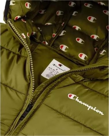 CHAMPION GIACCA CHAMPION UNISEX BAMBINO VERDE VERDE