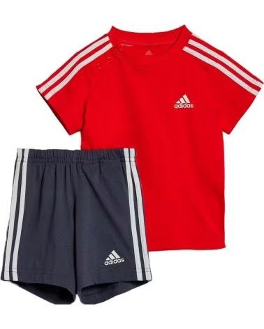 ADIDAS COMPLETO SPORTIVO ADIDAS 3 RIGHE PER BAMBINI MULTICOLOR