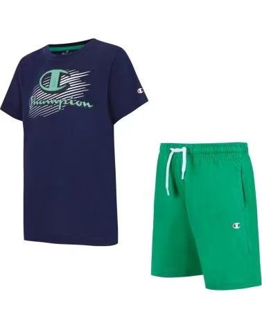 CHAMPION COMPLETO SPORTIVO UNISEX CHAMPION PER BAMBINI MULTICOLORE MULTICOLOR