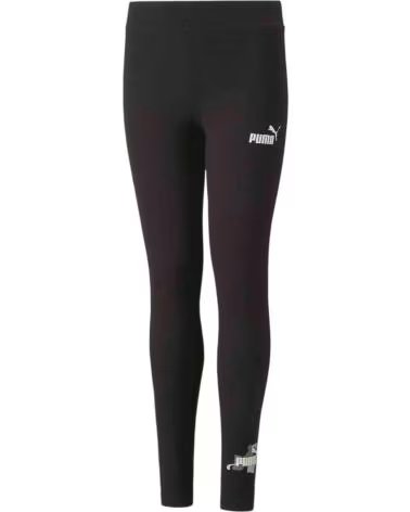PUMA LEGGINGS PUMA ESSENTIALS LOGO FEMININO NEGRO
