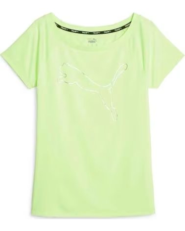 PUMA CAMISETA PUMA MANGA CORTA VERDE PARA MUJER VERDE