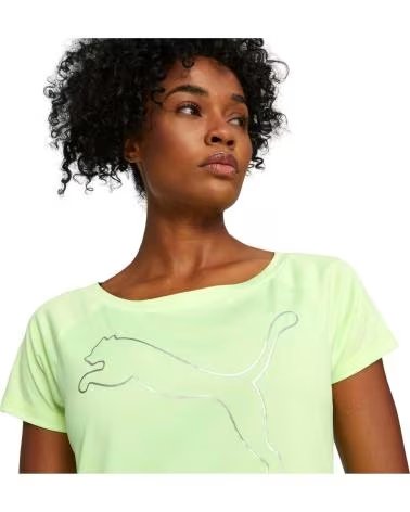 PUMA CAMISETA PUMA MANGA CORTA VERDE PARA MUJER VERDE