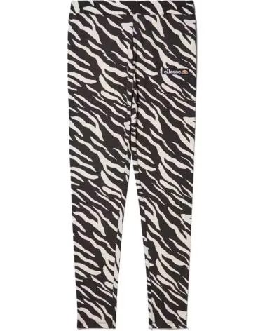 ELLESSE CALÇA LEGGING INFANTIL ELLESSE ESTAMPA ZEBRA MULTICOLOR
