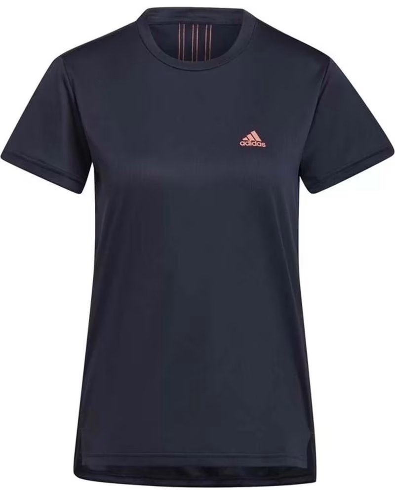 ADIDAS CAMISETA ADIDAS ESSENTIALS LOGO MANGA CORTA MUJER AZUL MARINO AZUL