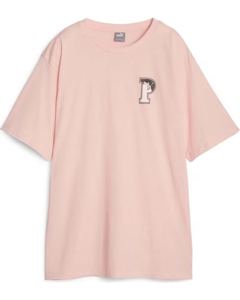 PUMA T-SHIRT PUMA A MANICHE CORTE DA DONNA ROSA