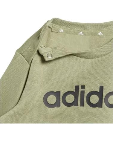 ADIDAS CONJUNTO DE AGASALHO ADIDAS ESSENTIALS INFANTIL VERDE VERDE