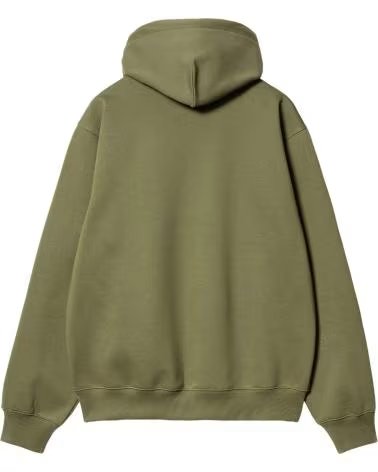 CARHARTT WIP FELPA CON CAPPUCCIO CARHARTT WIP DA UOMO VERDE
