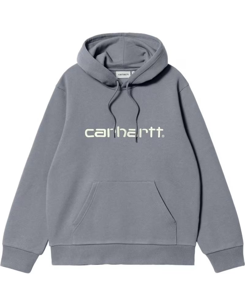 CARHARTT WIP FELPA CON CAPPUCCIO CARHARTT WIP DA UOMO GRIS