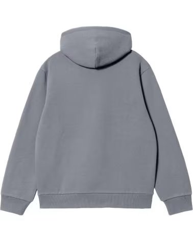 CARHARTT WIP FELPA CON CAPPUCCIO CARHARTT WIP DA UOMO GRIS