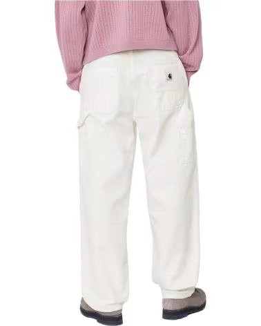 CARHARTT WIP CARHARTT WIP WEIT BEIN HOSE FÜR DAMEN WEISS BLANCO