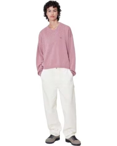 CARHARTT WIP CARHARTT WIP WEIT BEIN HOSE FÜR DAMEN WEISS BLANCO