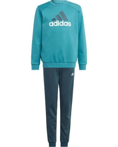 ADIDAS CONJUNTO DEPORTIVO CON LOGO ESTAMPADO VERDE
