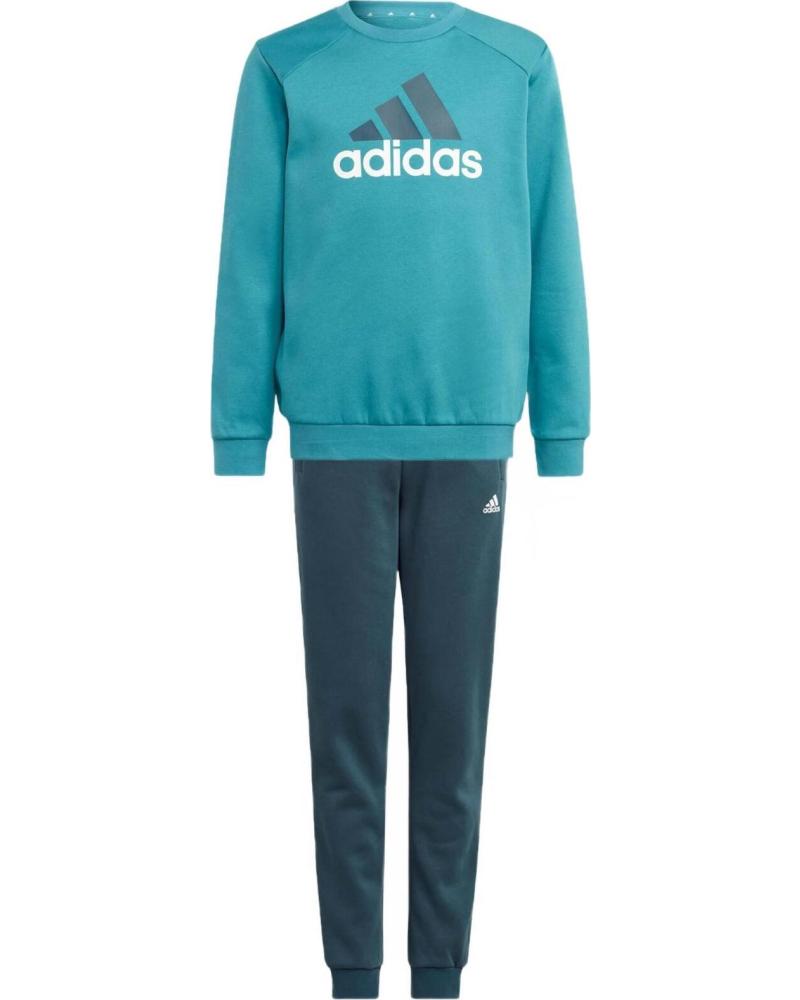 ADIDAS CONJUNTO DEPORTIVO CON LOGO ESTAMPADO VERDE