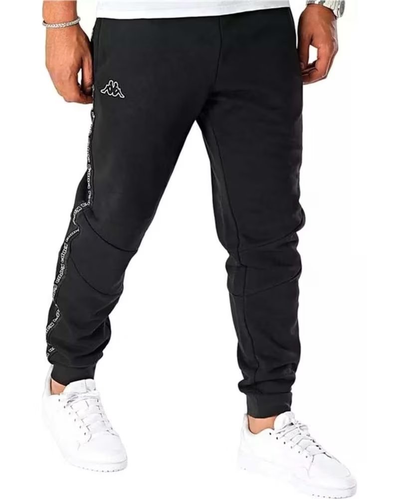 KAPPA PANTALON LARGO EN PARA HOMBRE NEGRO