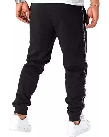 KAPPA PANTALON LARGO EN PARA HOMBRE NEGRO