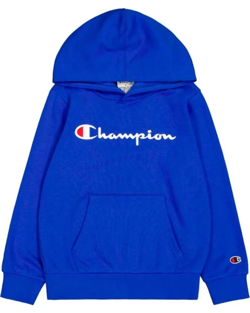 CHAMPION SUDADERA CON CAPUCHA EN PARA NINOS AZUL
