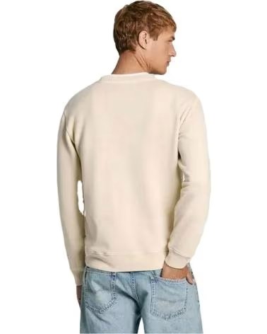 PEPE JEANS FELPA PEPE JEANS DA UOMO BEIGE BEIGE