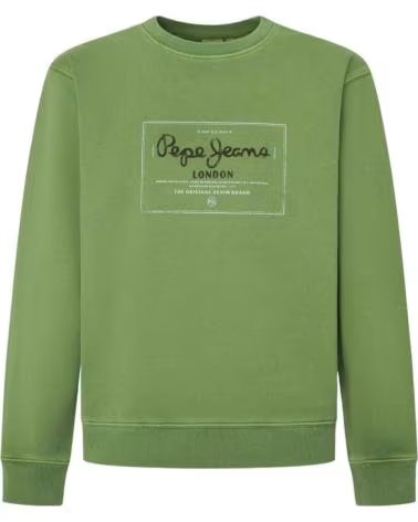 PEPE JEANS SUDADERA PEPE JEANS PARA HOMBRE VERDE VERDE