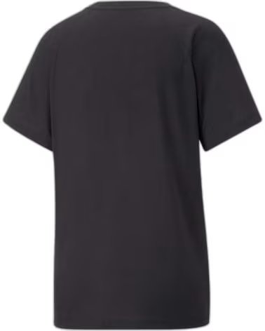 PUMA CAMISETA PUMA EVOSTRIPE NEGRA PARA MUJER NEGRO