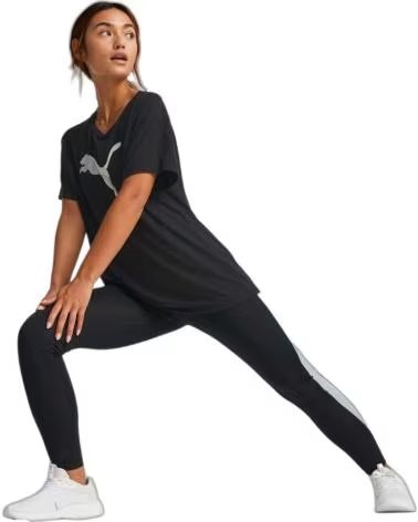 PUMA CAMISETA PUMA EVOSTRIPE NEGRA PARA MUJER NEGRO