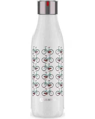 LES ARTISTES BOTELLA DEPORTIVA LES ARTISTES "BICICLETAS" UNISEX BLANCA BLANCO