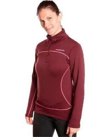 TRANGOWORLD POLAR CON CREMALLERA PARA MUJER TRANGOWORLD ROJO