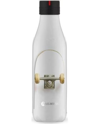 LES ARTISTES BOTELLA DE ACERO INOXIDABLE LES ARTISTES UNISEX BLANCO BLANCO