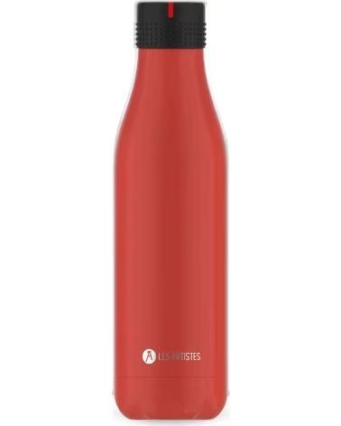 LES ARTISTES BOTELLA DE ACERO INOXIDABLE LES ARTISTES ROJA ROJO