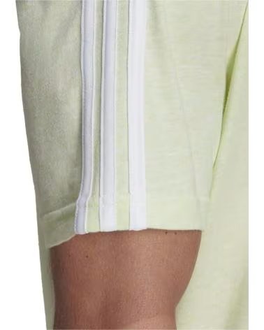 ADIDAS MAGLIETTA ADIDAS ESSENTIALS 3 STRISCE MANICA CORTA UOMO BLANCO
