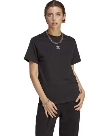 ADIDAS CAMISETA ADIDAS ESSENTIALS DE MANGA CURTA FEMININA NEGRO