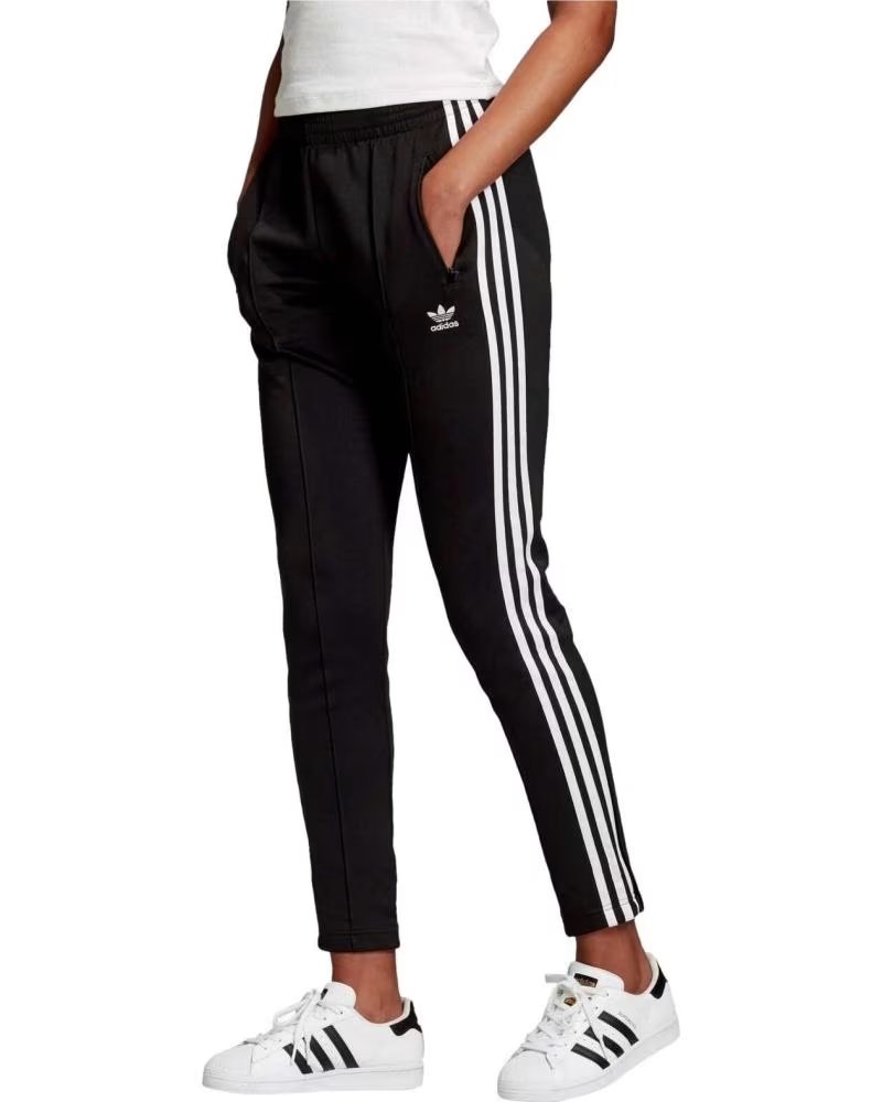 ADIDAS CALÇA LONGA ADIDAS ADICOLOR CLASSICS 3-STRIPES FEMININA NEGRO