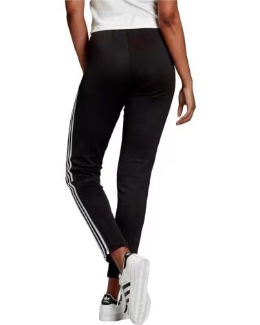 ADIDAS CALÇA LONGA ADIDAS ADICOLOR CLASSICS 3-STRIPES FEMININA NEGRO