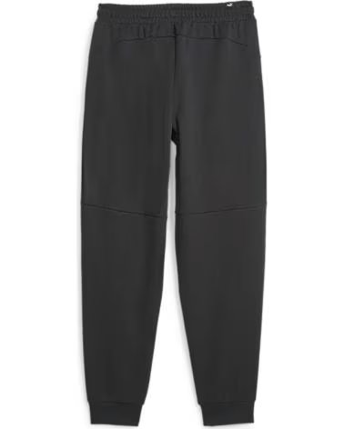 PUMA PANTALONI LUNGHI PUMA ESSENTIALS LOGO UNISEX NERO NEGRO