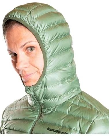 TRANGOWORLD TRANGOWORLD DAMENJACKE GRÜN MIT KAPUZE VERDE