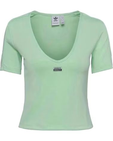 ADIDAS BLUSA ADIDAS ESSENTIALS RIB VERDE DONNA VERDE