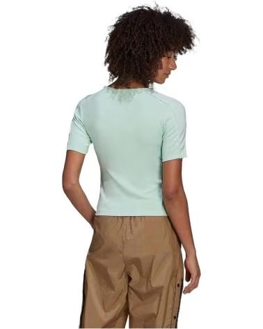 ADIDAS BLUSA ADIDAS ESSENTIALS RIB VERDE DONNA VERDE