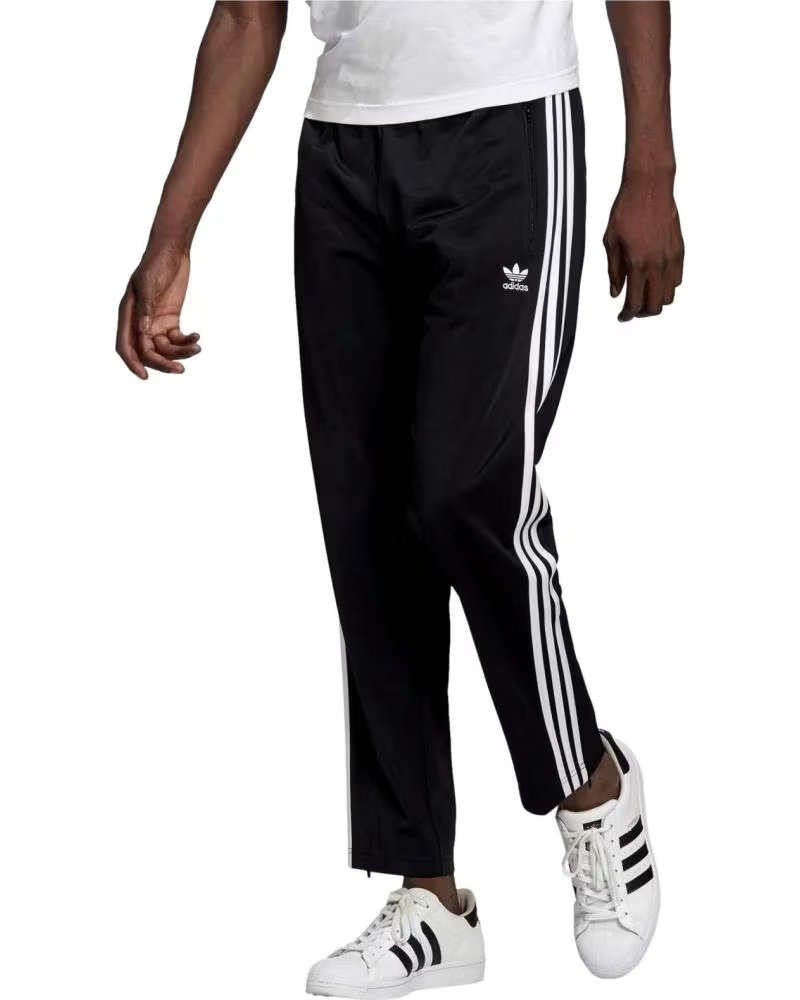 ADIDAS PANTALONI SPORTIVI ADIDAS 3-STRIPES DA UOMO NEGRO