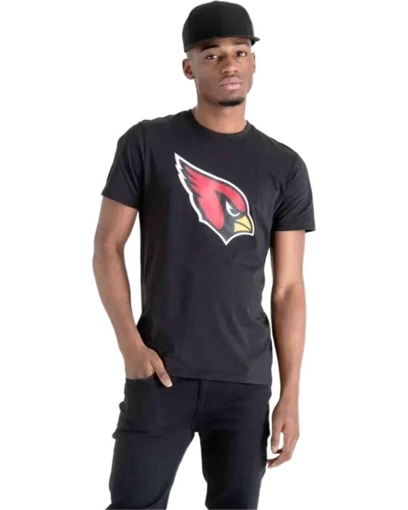 NEW ERA CAMISETA PRETA NEW ERA ARIZONA CARDINALS TEAM LOGO NEGRO