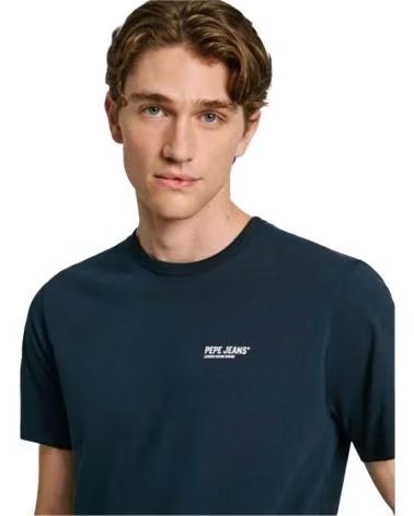 PEPE JEANS CAMISETA MANGA CORTA AZUL