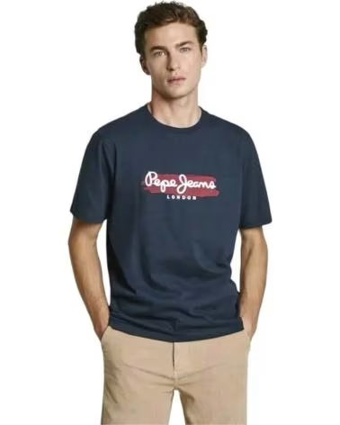 PEPE JEANS CAMISETA PEPE JEANS DE MANGA CORTA PARA HOMBRE AZUL