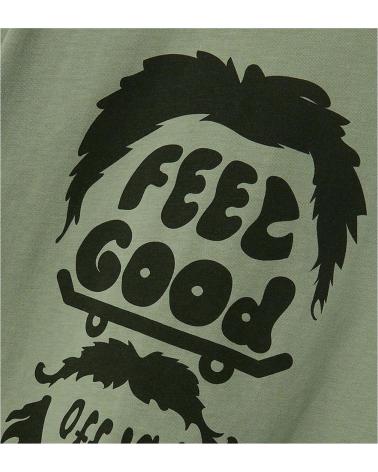 NAME IT CAMISETA DE MANGA CORTA ´FEEL GOOD´ PARA NIÑO VERDE