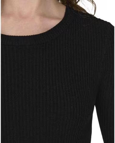 ONLY ABITO NERO A MANICHE LUNGHE DA DONNA NEGRO
