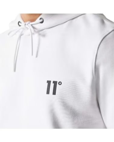 MOLETOM COM CAPUZ 11 DEGREES STREETWEAR BRANCO MASCULINO BLANCO