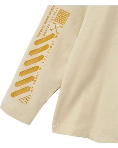 NAME IT MOLETOM NAME IT INFANTIL BEGE COM ESTAMPA DE MONTANHA BEIGE