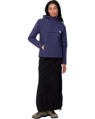 CARHARTT WIP MOLETOM COM CAPUZ CARHARTT WIP FEMININO MORADO
