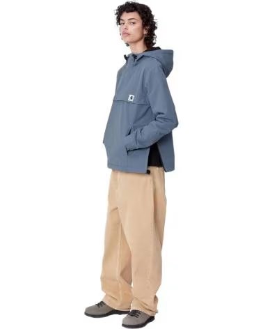 CARHARTT WIP MOLETOM COM CAPUZ CARHARTT WIP FEMININO AZUL