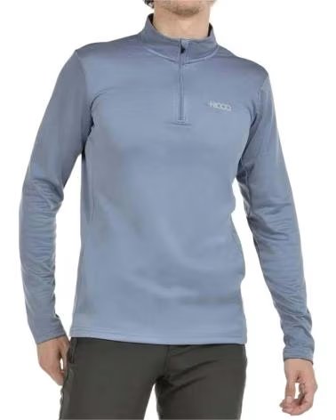 8000 MAGLIETTA A MANICHE LUNGHE DA UOMO 8000 GRIS