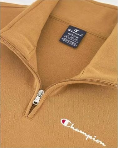 CHAMPION CHAMPION PULLOVER MIT HALBEM REISSVERSCHLUSS FÜR HERREN IN GELB AMARILLO