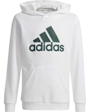 ADIDAS ADIDAS ESSENTIALS LOGO KAPUZENPULLOVER FÜR KINDER, UNISEX BLANCO
